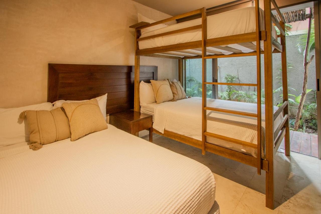 Ideal 4 Groups Aldeazama 2Br 10Pax Apt Papaya Playa Tulum Ngoại thất bức ảnh