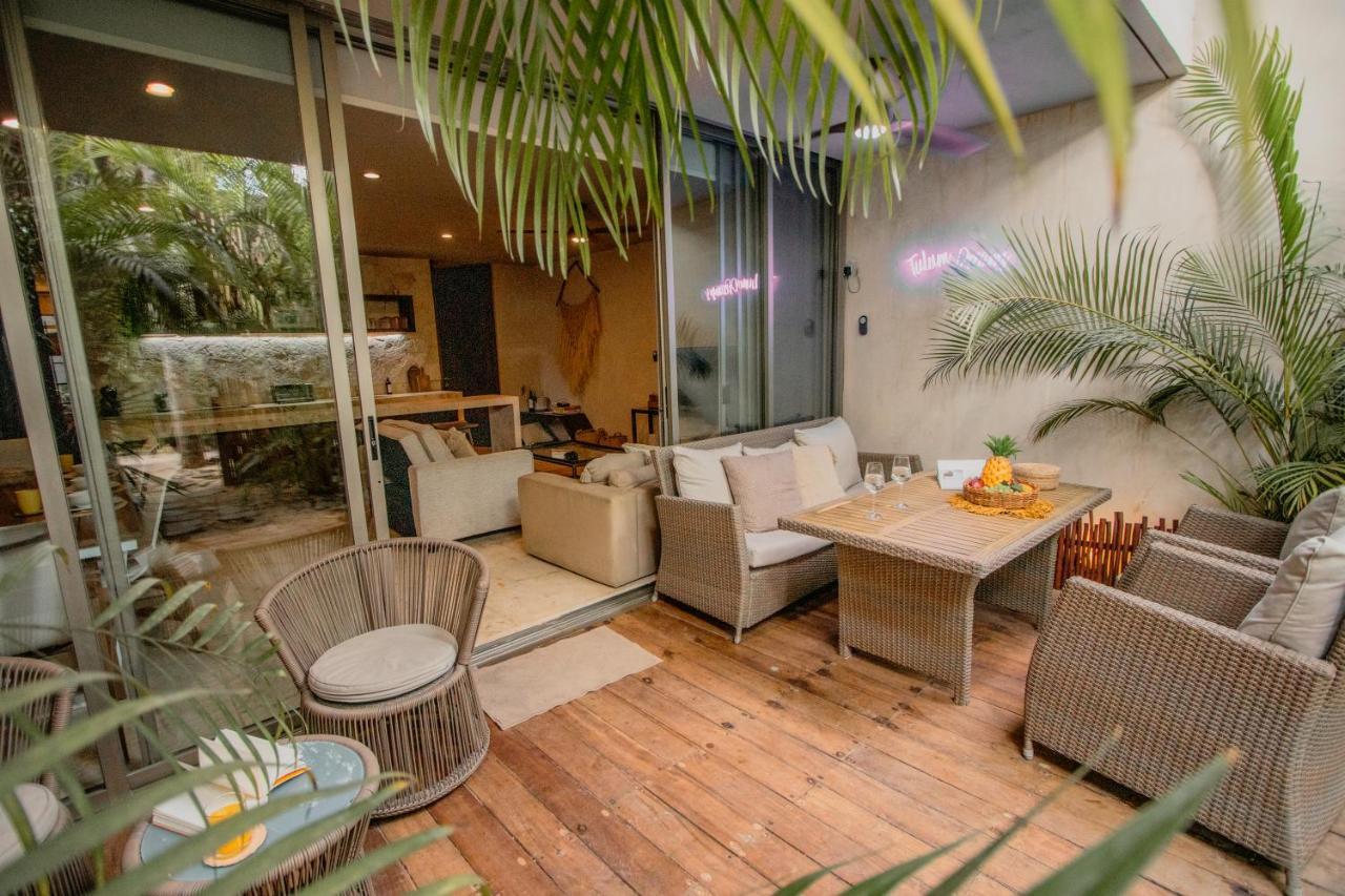 Ideal 4 Groups Aldeazama 2Br 10Pax Apt Papaya Playa Tulum Ngoại thất bức ảnh